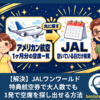 【解決】JALワンワールド特典航空券で大人数でも1発で空席を探し出せる方法